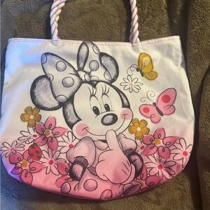 Minnie Mouse Pink Tote Bag